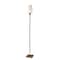 Homeroots Brass Metal Floor Lamp with White Opal Wine Glass Shade 372717 - alternate 1
